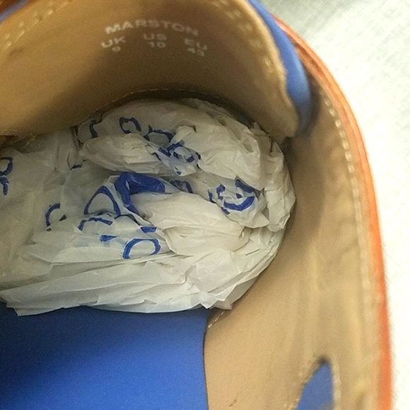 Sweeney London Marston brown leather monk strap Oxford dress shoe men's sz 10M - Picture 12 of 12